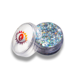 Глиттер гелевый для лица и тела Лед, 5 мл.