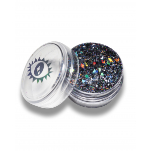 Глиттер гелевый для лица и тела Полночь, 5 мл.