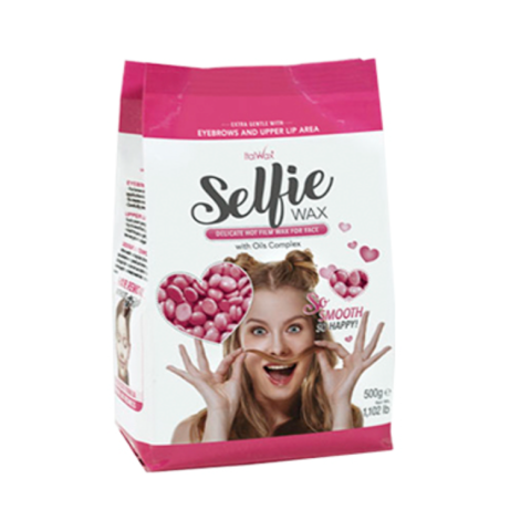 Воск горячий (пленочный) ITALWAX Selfie гранулы, 500 гр.