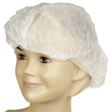 БИНОВИ Шапочка Шарлотта белая, 1/100 шт.