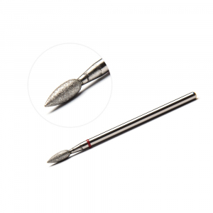 POLE Фреза алмазная, пламя (мягкая) 2,7*7,3 мм