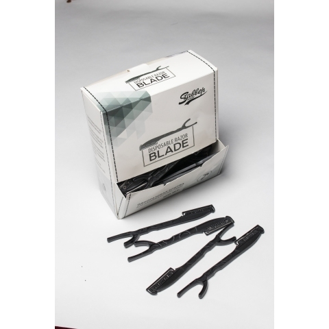 Одноразовая бритва для парикмахерских работ, 100 шт.