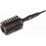 BR-242 Термобрашинг DEWAL Rose Gold керамическое покрытие, нейлоновая+натуральная спиралевидная щетина, 38*74 мм