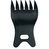 СО-6833 Гребень "Эконом" моделирующий, чёрный, 11*7 см