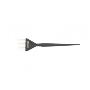 JB-501 Кисть для окрашивания с белой прямой щетиной широкая 40 мм черная