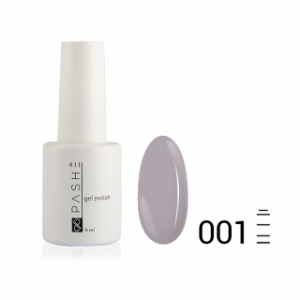 Цветной гель-лак PASHE №001 Вечерняя дымка, 9 мл.