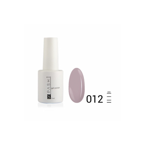 Цветной гель-лак PASHE №012 Дымчатая орхидея, 9 мл.