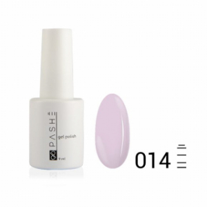 Цветной гель-лак PASHE №014 Розовый туман, 9 мл.