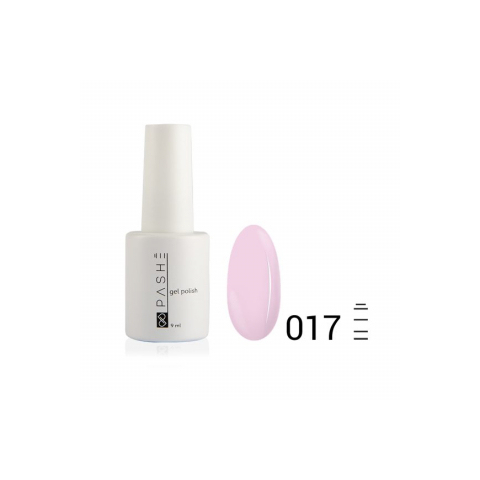 Цветной гель-лак PASHE №017 Лиловая роза, 9 мл.