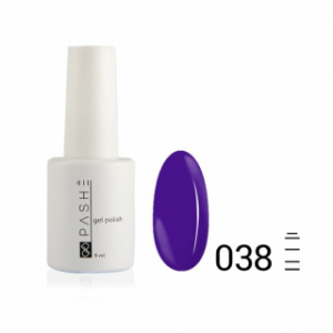 Цветной гель-лак PASHE №038 Фиолетовая призма, 9 мл.