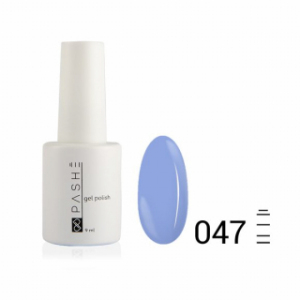 Цветной гель-лак PASHE №047 Весенний василёк, 9 мл.