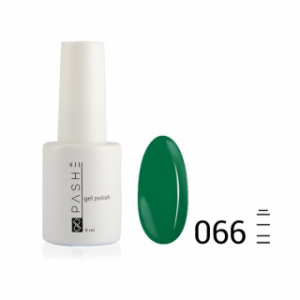 Цветной гель-лак PASHE №066 Изумрудный лес, 9 мл.
