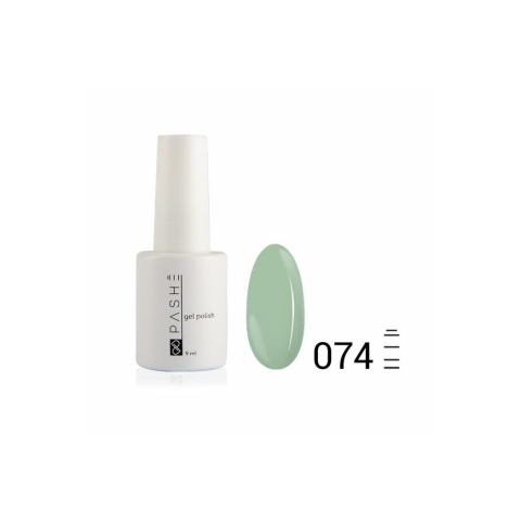Цветной гель-лак PASHE №074 Дымчатый нефрит, 9 мл.