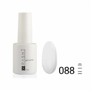 Цветной гель-лак PASHE №088 Классический белый, 9 мл.