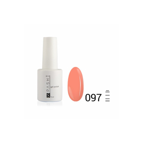 Цветной гель-лак PASHE №097 Коралловый риф, 9 мл.