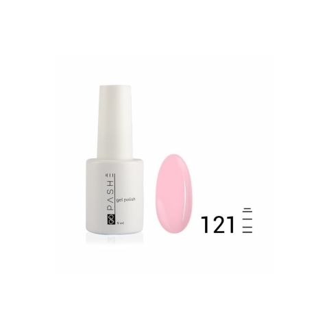 Цветной гель-лак PASHE №121 Неоновый пион, 9 мл.