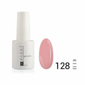 Цветной гель-лак PASHE №128 Лёгкий румянец, 9 мл.