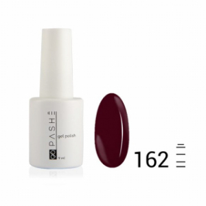 Цветной гель-лак PASHE №162 Рубиновое вино, 9 мл.
