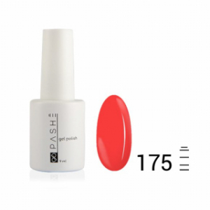 Цветной гель-лак PASHE №175 Морковный фреш, 9 мл.