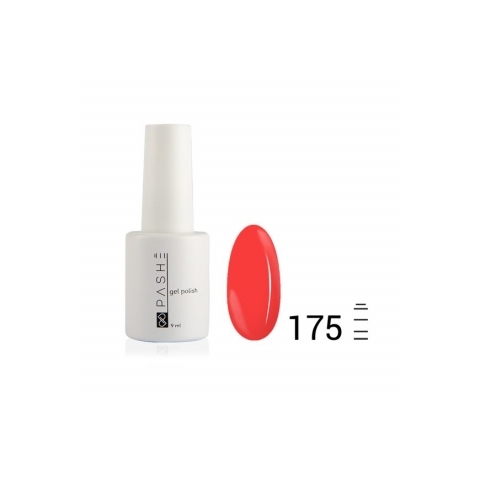 Цветной гель-лак PASHE №175 Морковный фреш, 9 мл.