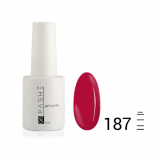 Цветной гель-лак PASHE №187 Страстный рубин, 9 мл.