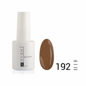 Цветной гель-лак PASHE №192 Молочный шоколад, 9 мл.