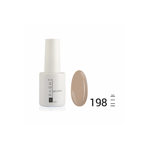 Цветной гель-лак PASHE №198 Миндальное печенье, 9 мл.
