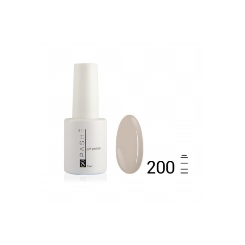 Цветной гель-лак PASHE №200 Жемчужная дымка, 9 мл.