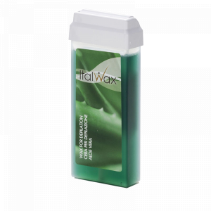 Тёплый воск ITALWAX в картридже "Алоэ", 100 мл.