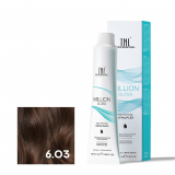 TNL 6.03 Крем-краска для волос Million Gloss, темный блонд теплый, 100 мл.