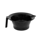 381624 TNL Миска для окрашивания черная с ручкой, 250 мл.