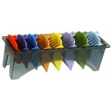 3170-417 Wahl Attachment comb set Набор пластиковых насадок 1-8 мм, цветной