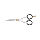 4444/5N Ножницы парикмахерские прямые с микронасечками, 5"