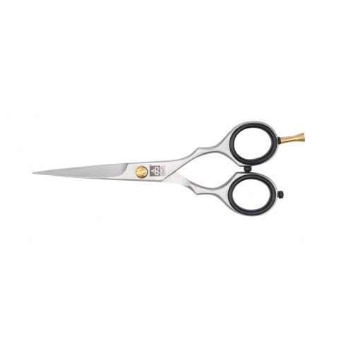 4444/5N Ножницы парикмахерские прямые с микронасечками, 5"