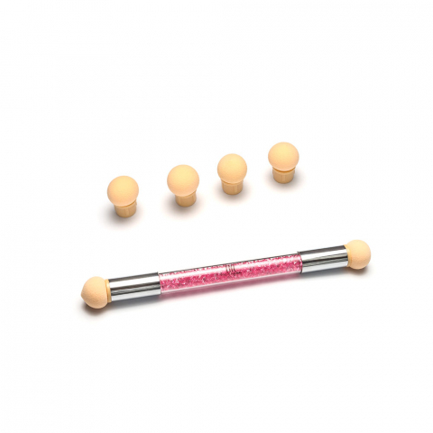 987538 TNL Аэропуффинг-аппликатор для градиента с розовыми кристаллами