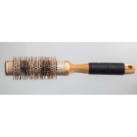 Термобрашинг Ставвер деревянный с резиновой ручкой, 32 мм