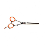 TQ15540S Ножницы парикмахерские филировочные 5,5" TAYO ORANGE, 40 зубцов, эргономичные