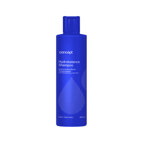 КОНЦЕПТ Шампунь для волос Увлажняющий Салон Тотал Гидро, 300 мл.