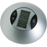 NTM005 DEWAL Таймер электронный круглый, серебристый