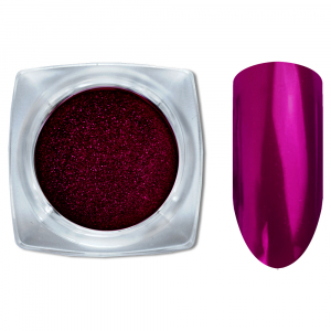 Cosmake 07 Зеркальный блеск ХРОМ втирка для ногтей 1 гр (Малиновый)