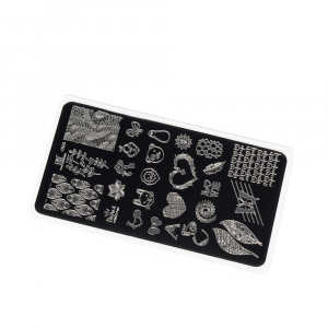 TNL Пластина для стемпинга №06 Premium - kids mood