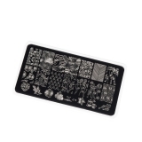 TNL Пластина для стемпинга №16 Premium - волшебный лес