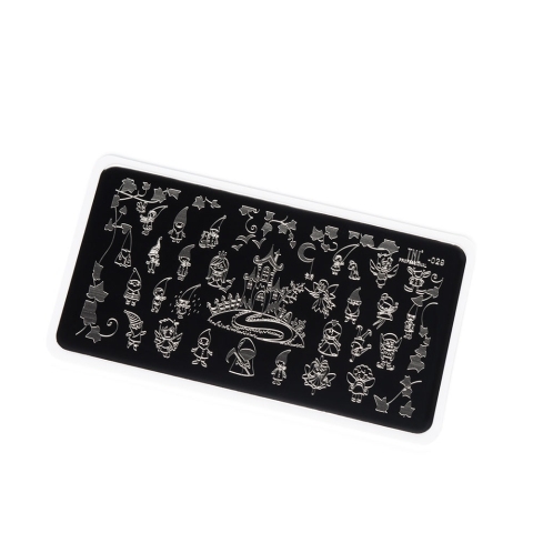 TNL Пластина для стемпинга №29 Premium - страна чудес