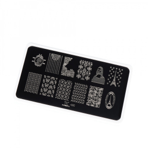 TNL Пластина для стемпинга №30 Premium - мечты о Париже