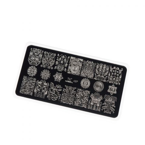 TNL Пластина для стемпинга №37 Premium - античность