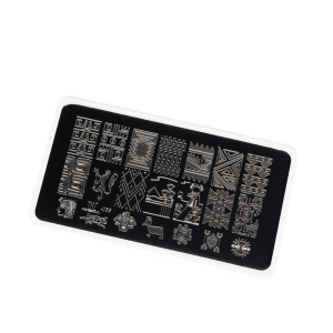 TNL Пластина для стемпинга №65 Premium - древний Египет