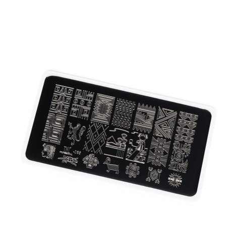 TNL Пластина для стемпинга №65 Premium - древний Египет