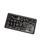 TNL Пластина для стемпинга №43 Premium - Тихий океан