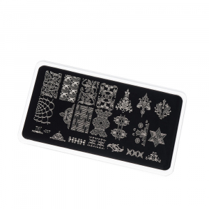 TNL Пластина для стемпинга №07 Premium - орнаменты