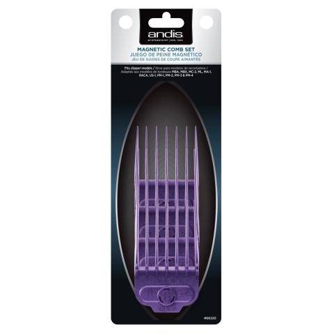 66320 ANDIS Набор насадок на магнитах 4 шт./16,19,22,25 мм для Us-1. PM-4